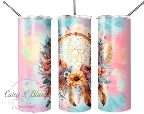 Tumbler Wraps  - Dream Catcher - TW100008 - Cutey K Blanks