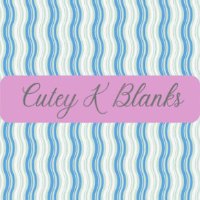 Printed Vinyl and HTV  - Abstract Retro Lines- PV100009 - Cutey K Blanks