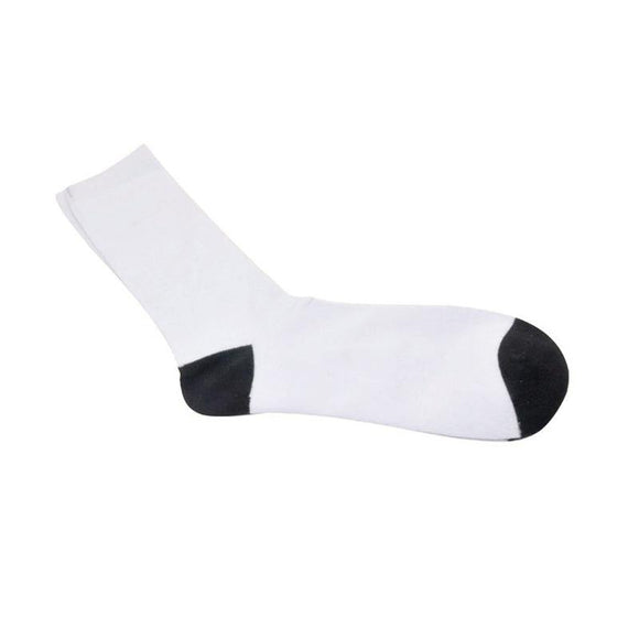 Blank White Socks for Sublimation - Cutey K Blanks