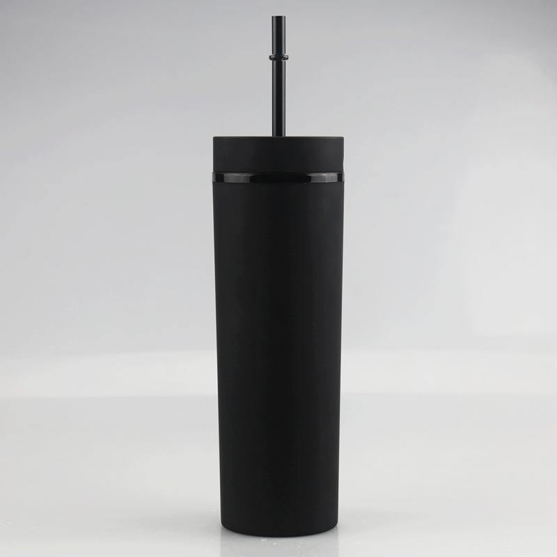 16oz Acrylic Matte Skinny Tumbler - Cutey K Blanks