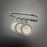 Sublimation Lapel Pins with aluminium disks - Cutey K Blanks