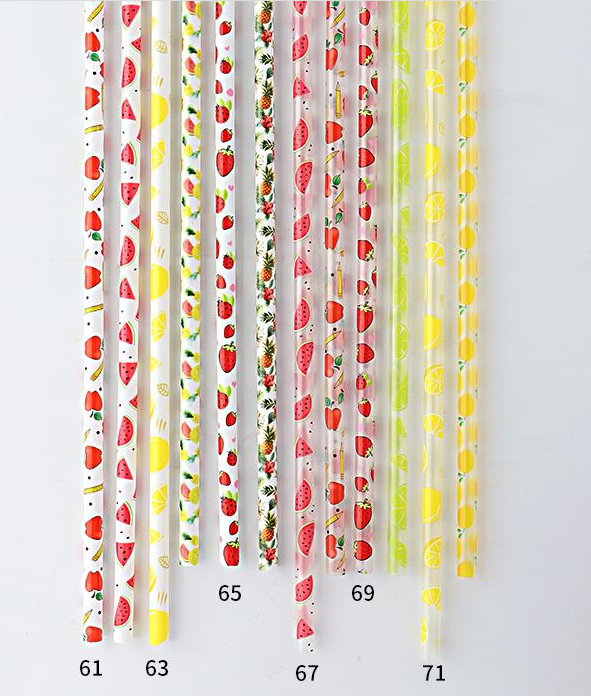 Hard PP Reusable Plastic Straws - Cutey K Blanks