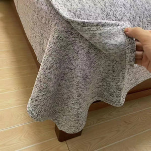 Grey Polyester Sublimation or HTV Sweater Blanket (3 sizes available) for Baby, Kids and Adults - Cutey K Blanks