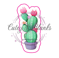 Decals & Stickers  - Cactus - DS100009 - Cutey K Blanks